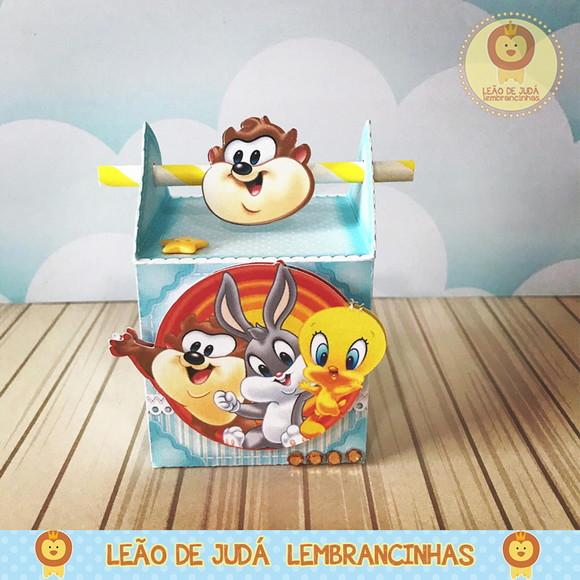 Caixinha para Festa Tema Baby Looney Tunes
