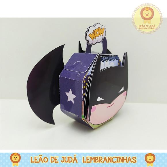 Caixinha para festa tema batman