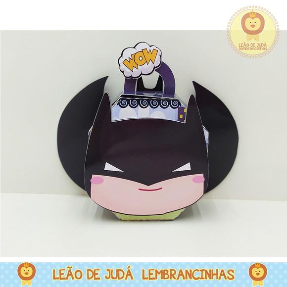 Caixinha para festa tema batman