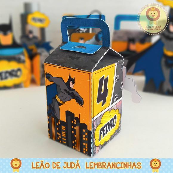 Caixinha para festa tema batman