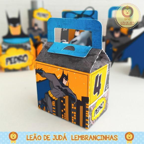 Caixinha para festa tema batman