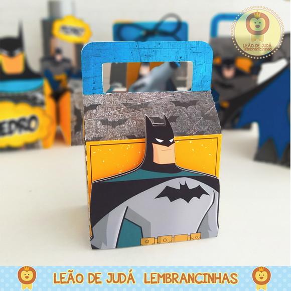 Caixinha para festa tema batman