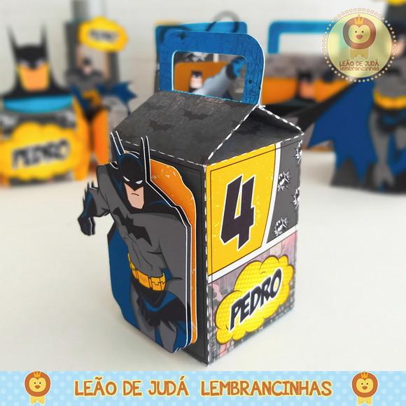 Caixinha para festa tema batman