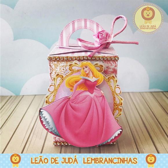 Caixinha para festa tema bela adormecida