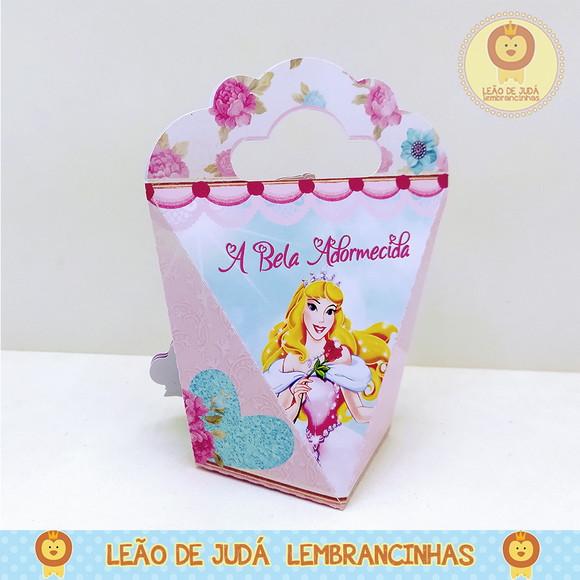 Caixinha para festa tema bela bela adormecida