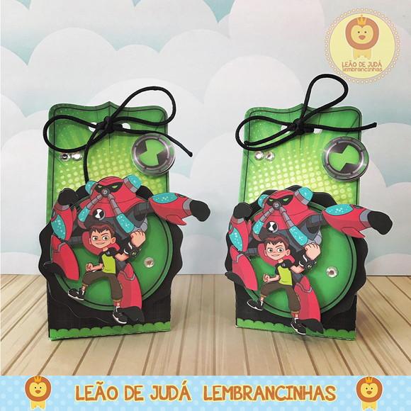Caixinha para festa tema ben10