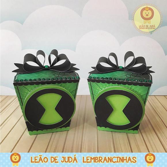 Caixinha para festa tema ben10