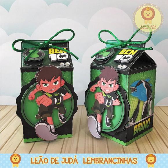Caixinha para festa tema ben10