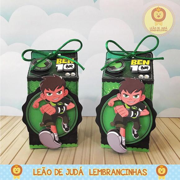 Caixinha para festa tema ben10
