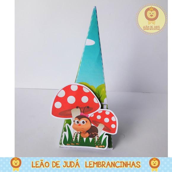 Caixinha para festa tema bichikids