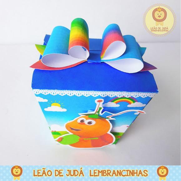 Caixinha para festa tema bichikids