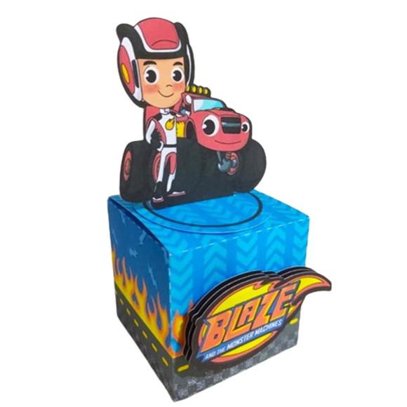Caixinha para Festa Tema Blaze And Monster Machines