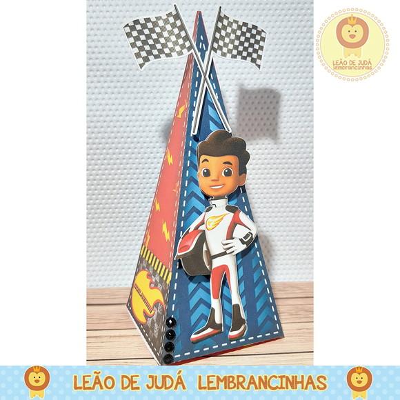 Caixinha para Festa Tema Blaze And Monster Machines