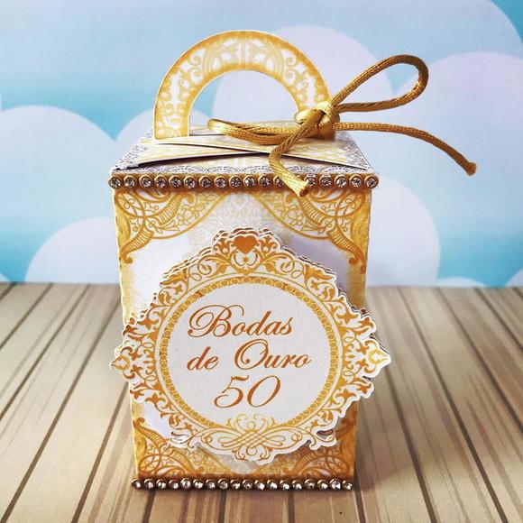 Caixinha para festa tema bodas