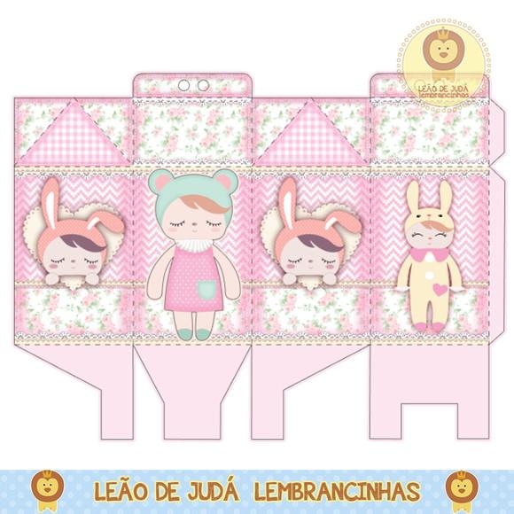 Caixinha Para Festa Tema Boneca Metoo Doll