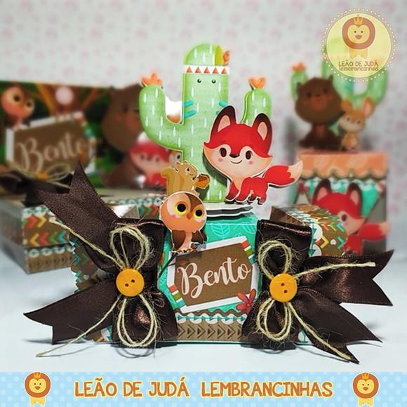 Caixinha para festa tema bosque