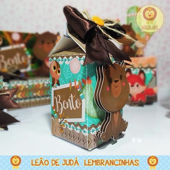 Caixinha para festa tema bosque