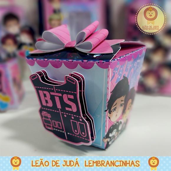 Caixinha para festa tema bts