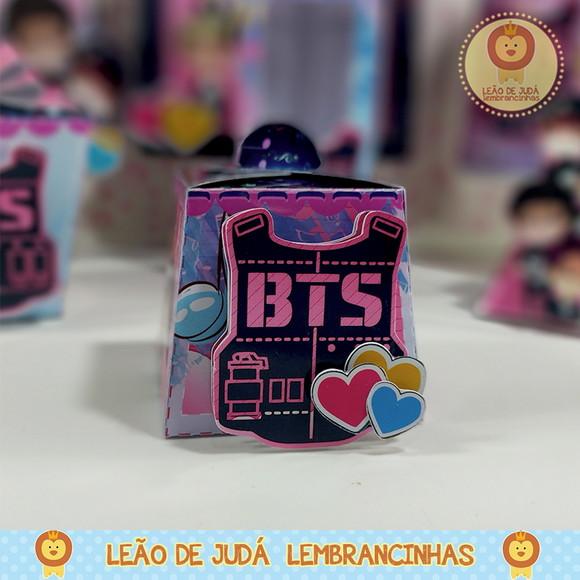 Caixinha para festa tema bts
