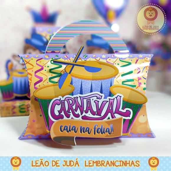 Caixinha para festa tema carnaval