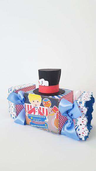 Caixinha para festa tema circo