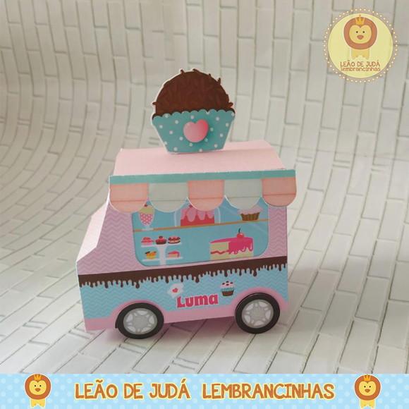 Caixinha para Festa Tema Confeiteira