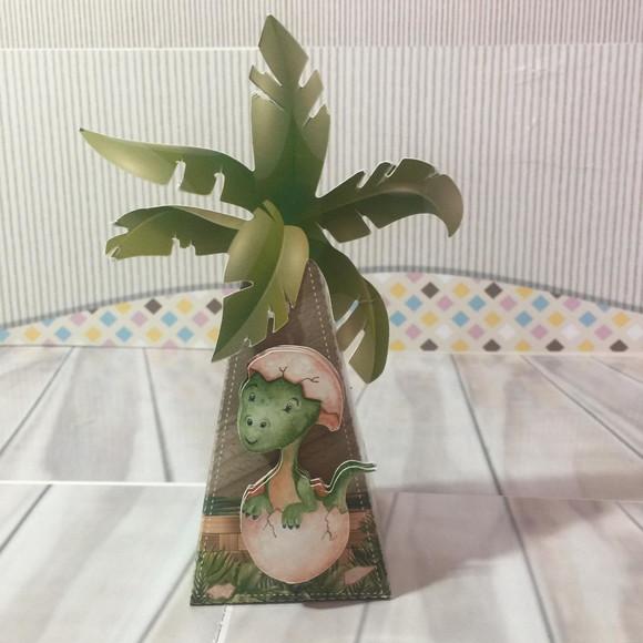 Caixinha para festa tema dino baby