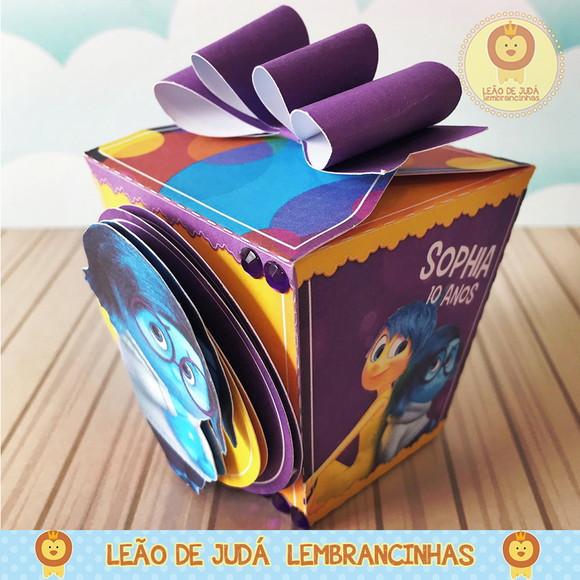 Caixinha para festa tema divertidamente