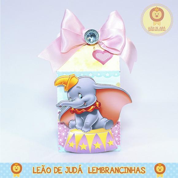 Caixinha para festa tema Dumbo