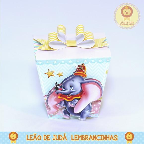 Caixinha para festa tema Dumbo