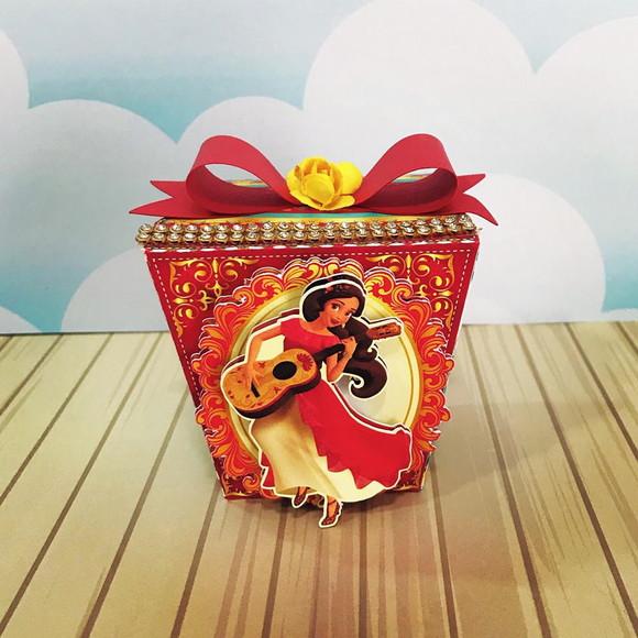 Caixinha para festa tema elena de avalor