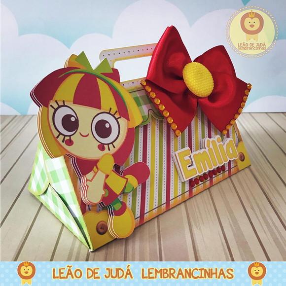 Caixinha para festa tema emilia