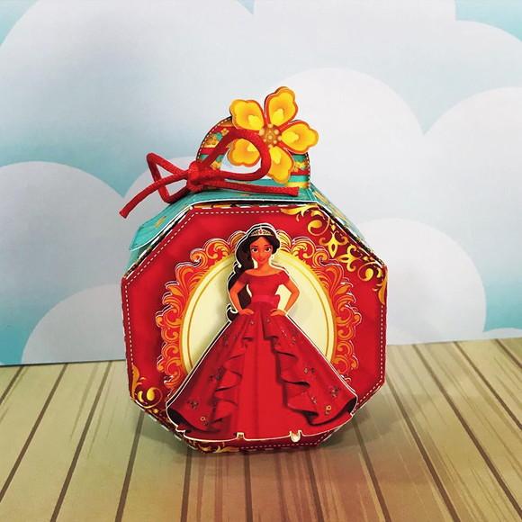 Caixinha para festa tema elena de avalor