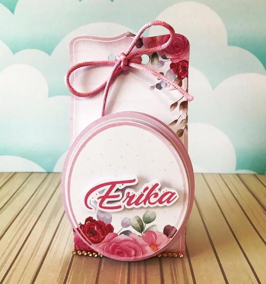 Caixinha para festa tema feminino adulto