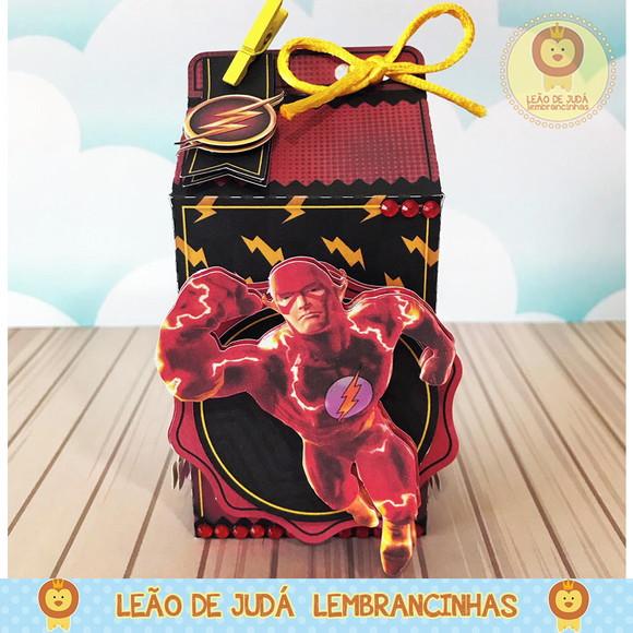 Caixinha para festa tema flash