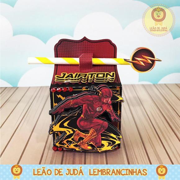 Caixinha para festa tema flash