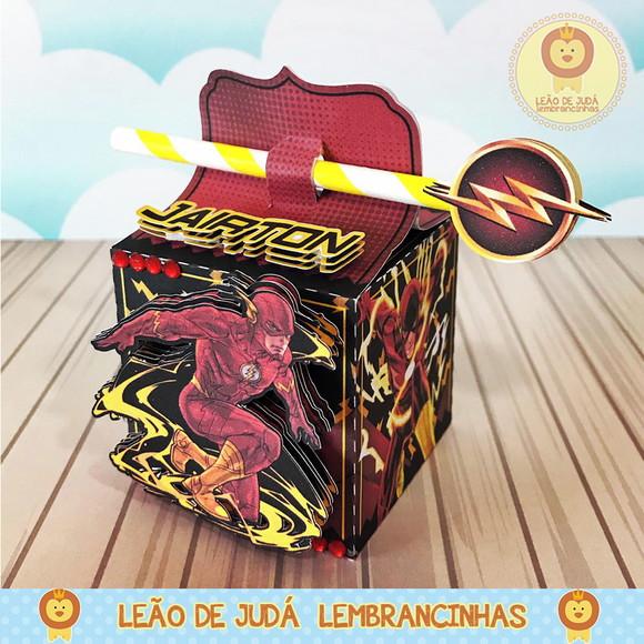 Caixinha para festa tema flash