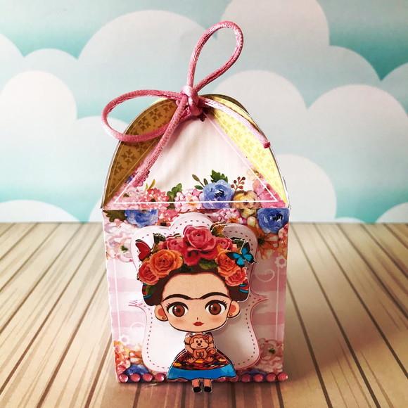 Caixinha para festa tema frida