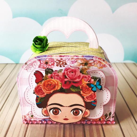 Caixinha para festa tema frida