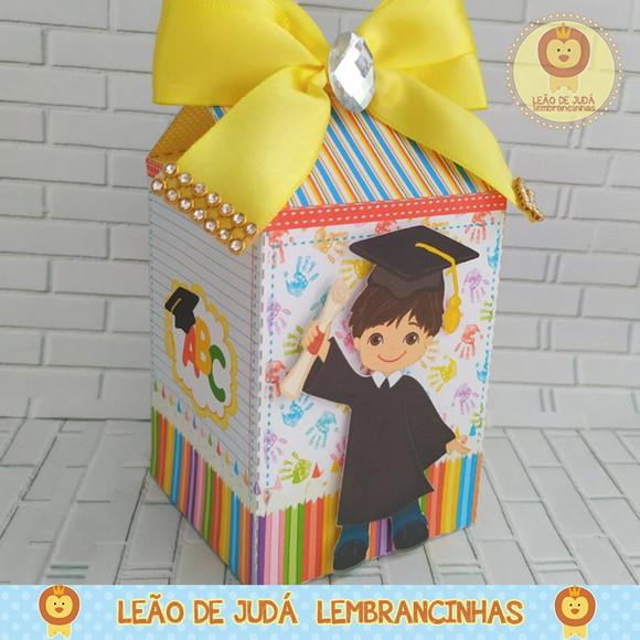 Caixinha para Festa Tema Formatura
