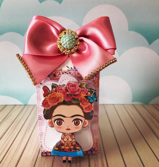 Caixinha para festa tema frida