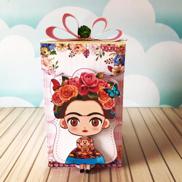 Caixinha para festa tema frida