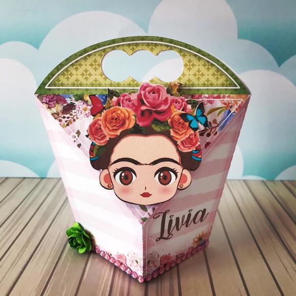 Caixinha para festa tema frida