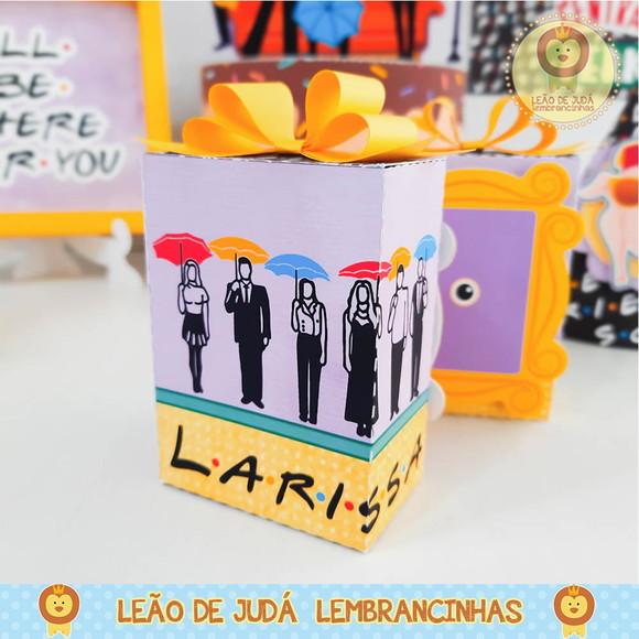 Caixinha para festa tema friends