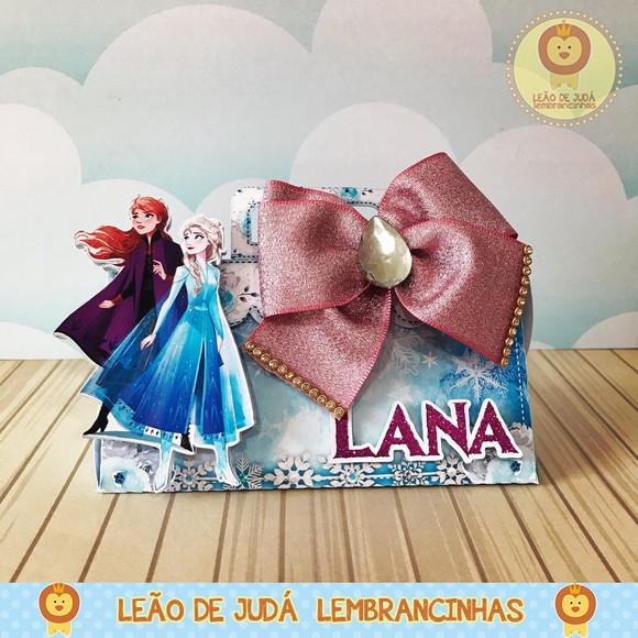 Caixinha para festa tema frozen