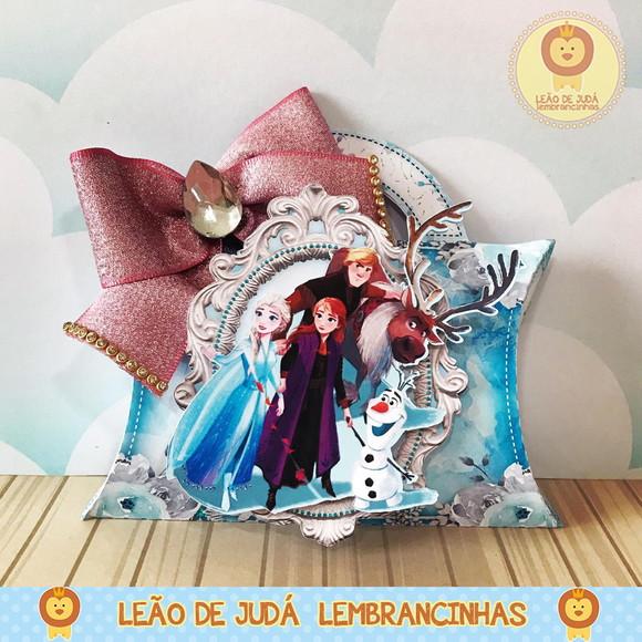 Caixinha para festa tema frozen
