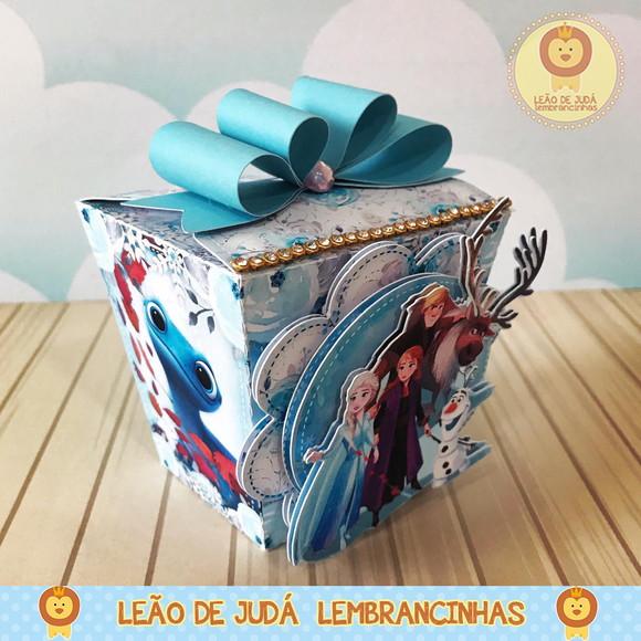 Caixinha para festa tema frozen