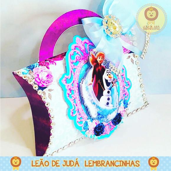 Caixinha para festa tema frozen
