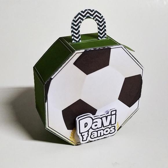 Caixinha para Festa Tema Futebol