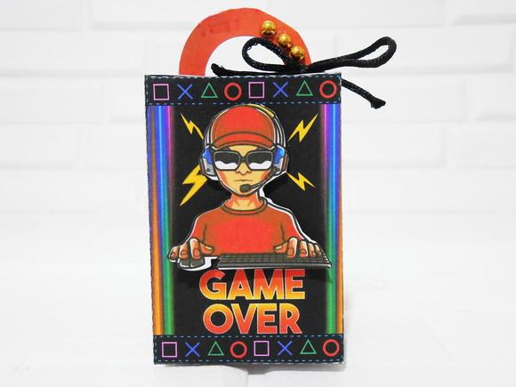 Caixinha para Festa Tema Gamer